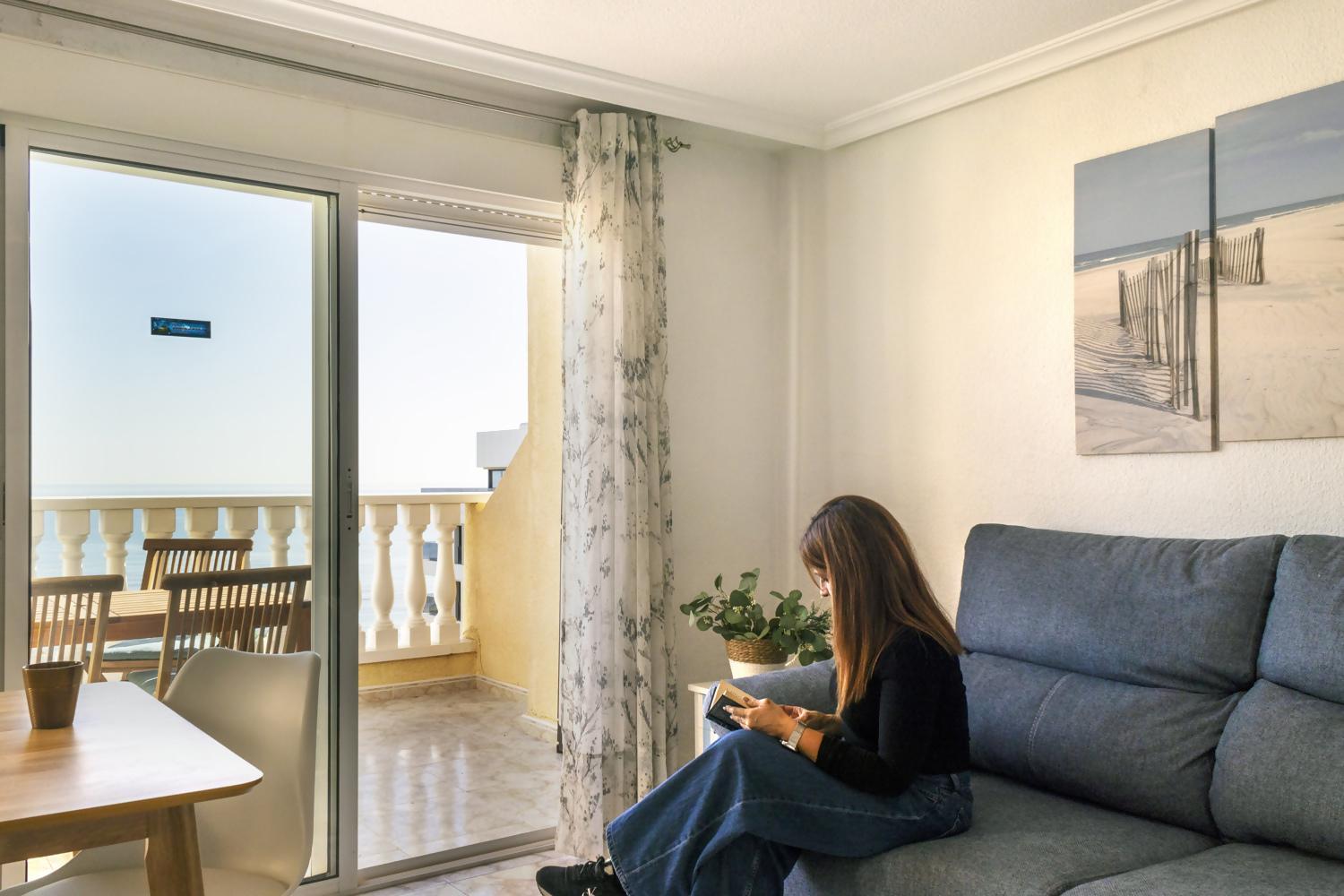 Appartement Atico Pink Seafront à La Mata  Extérieur photo